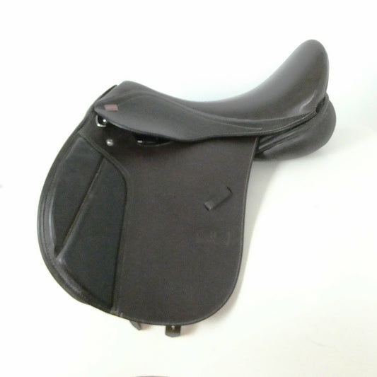 GFS Monarch Pony GP Saddle - 16" Adjustable Brown TA146