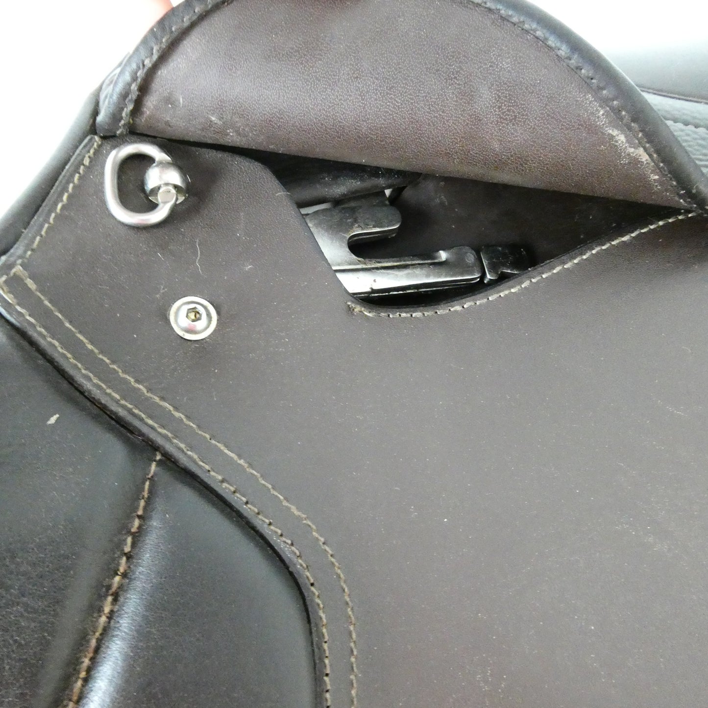 GFS Monarch Pony GP Saddle - 16" Adjustable Brown TA146