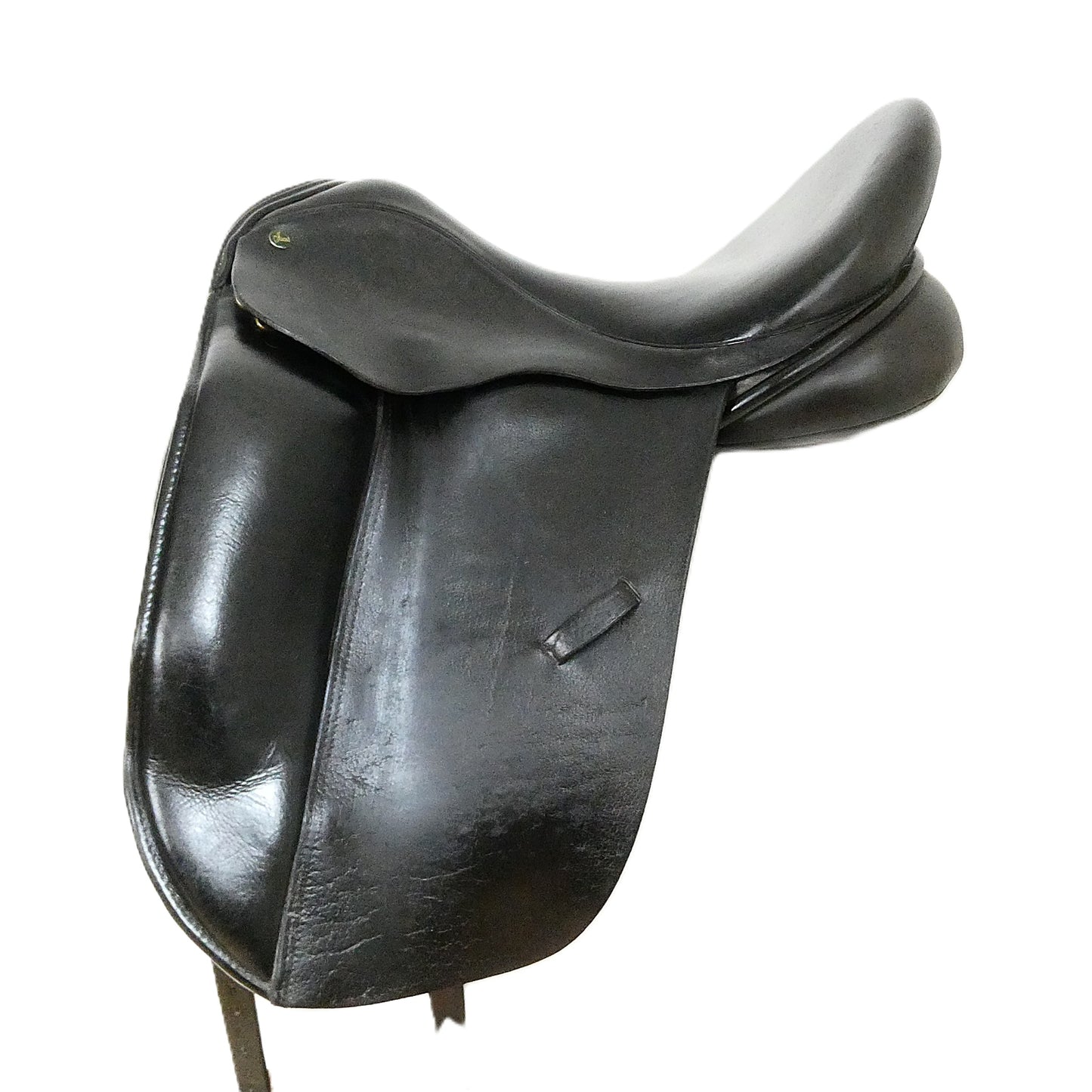 Ideal Suzannah Dressage Saddle - 17.5" Medium-Wide Black Memel Leather TD168