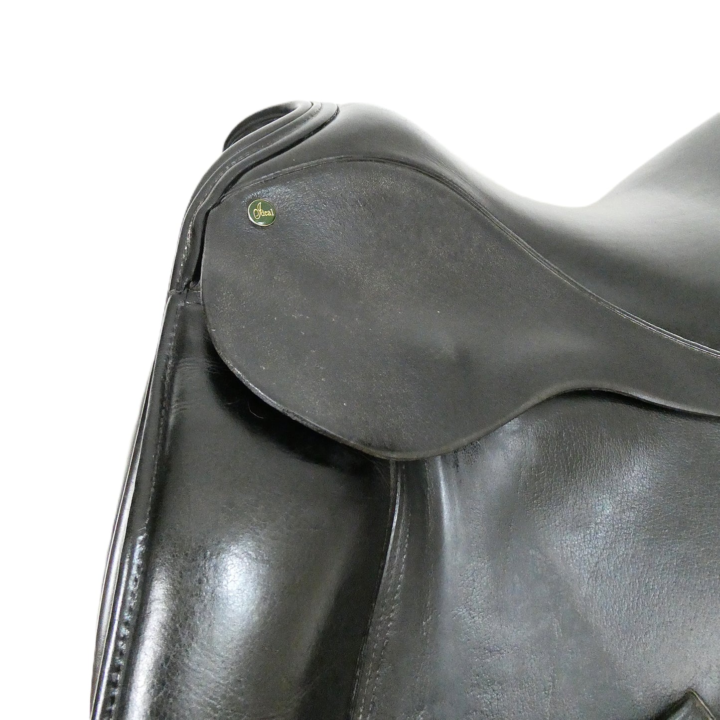 Ideal Suzannah Dressage Saddle - 17.5" Medium-Wide Black Memel Leather TD168