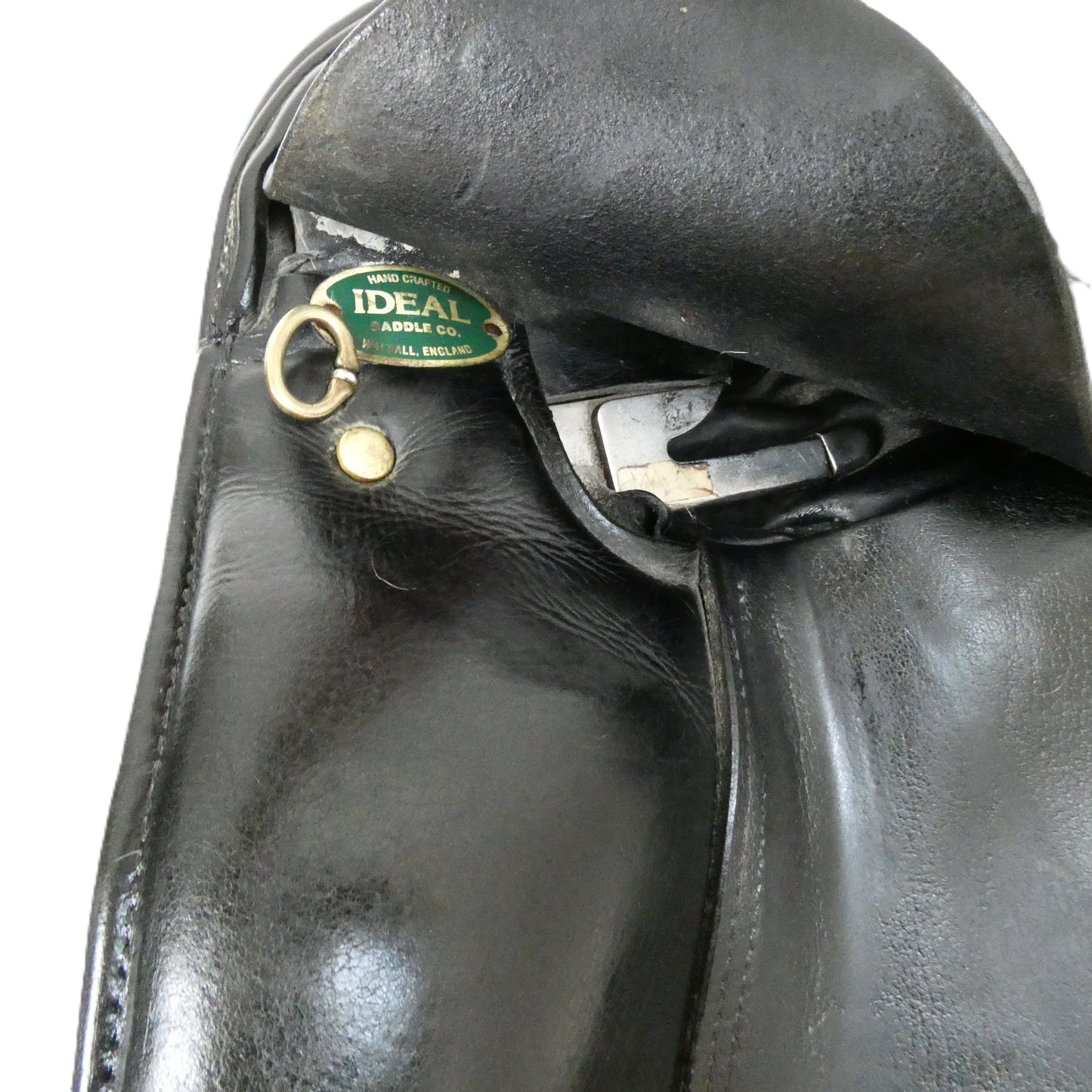Ideal Suzannah Dressage Saddle - 17.5" Medium-Wide Black Memel Leather TD168