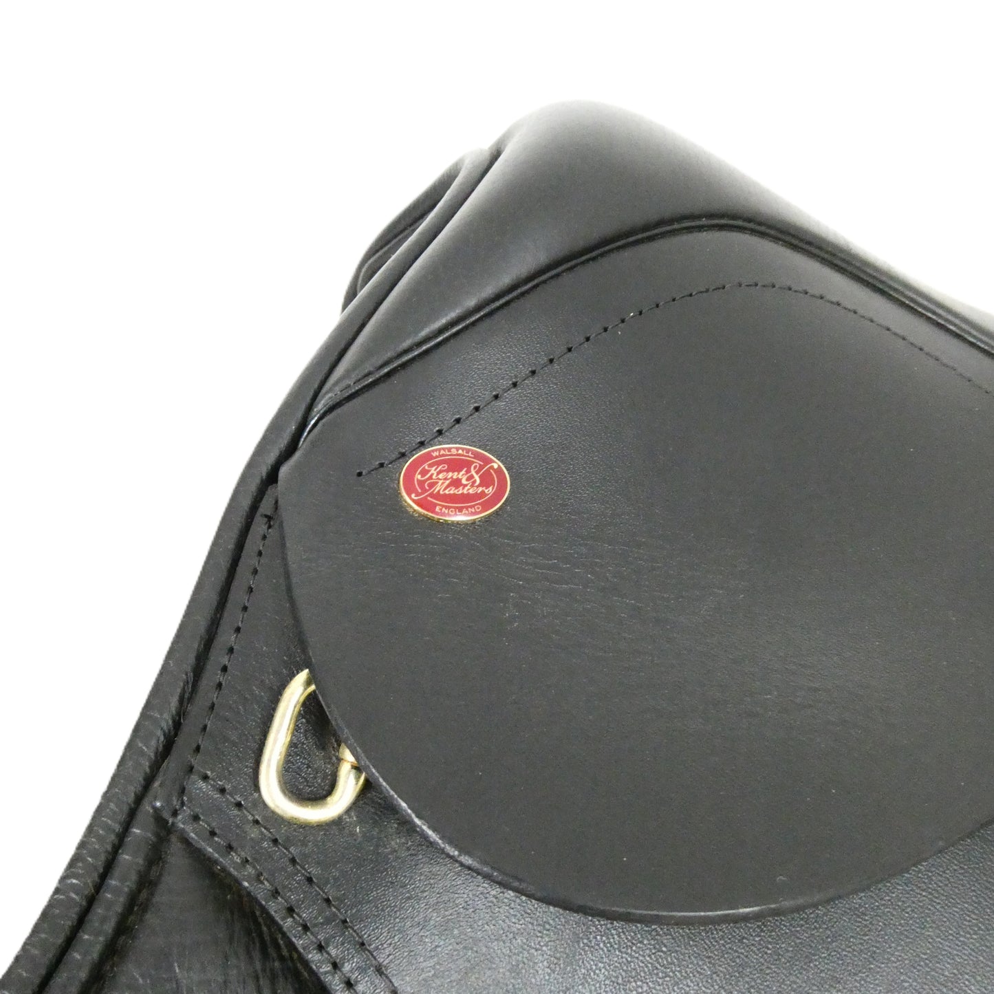 Kent & Masters Long Leg Pony Club GP Saddle - 16.5" Adjustable Black TA148