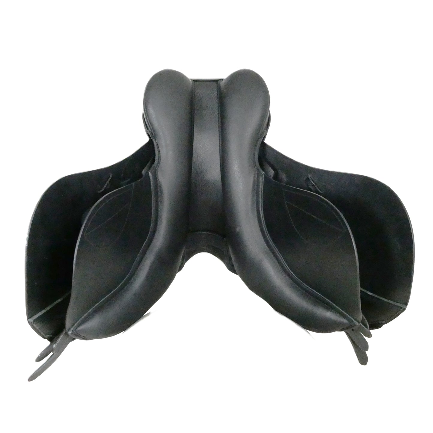 Kent & Masters Long Leg Pony Club GP Saddle - 16.5" Adjustable Black TA148