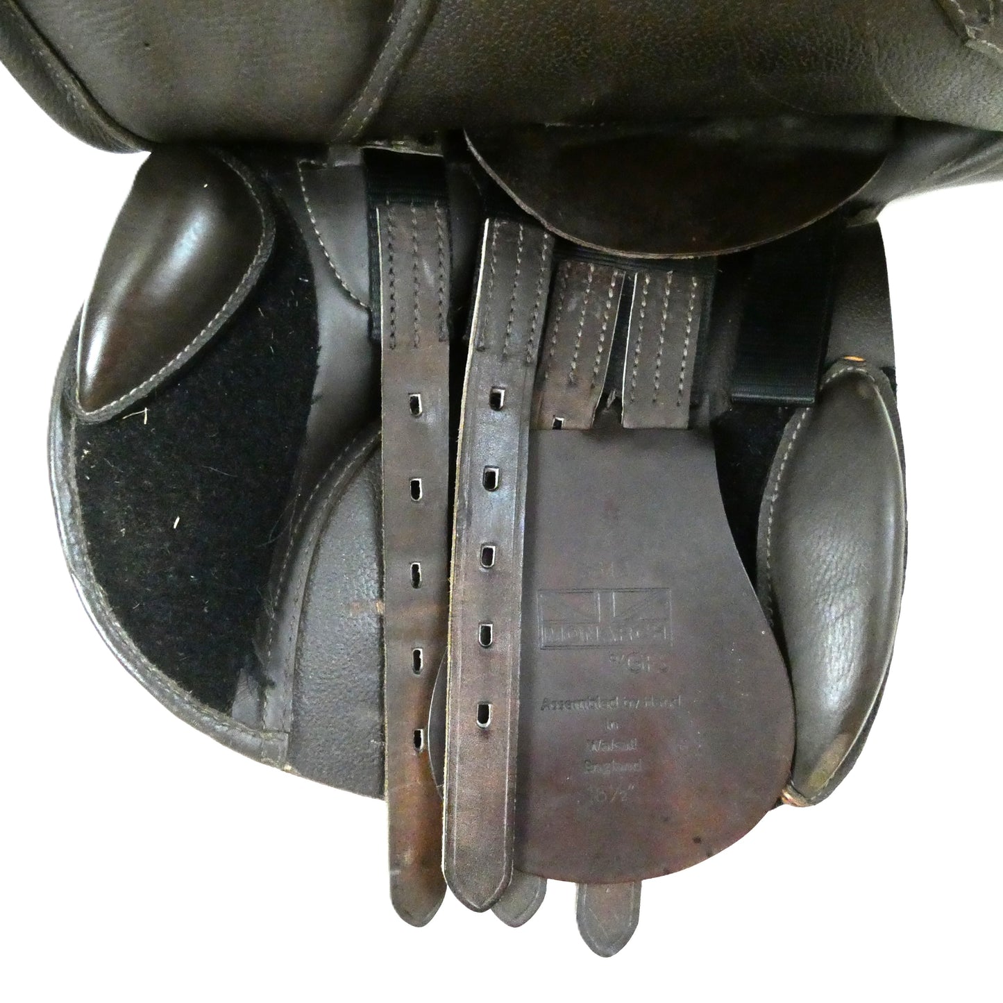 GFS Monarch Regency VSJ Saddle - 16.5" Adjustable Brown TA149