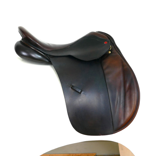 Albion K2 VSD Saddle - 17.5" Medium-Wide Brown TB159