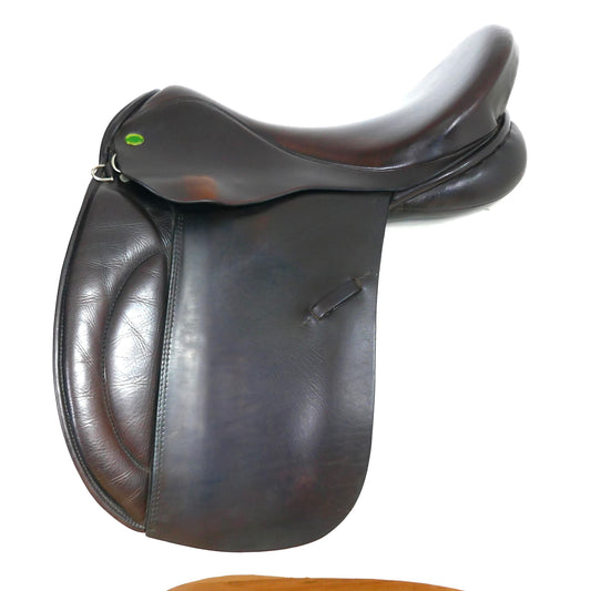 Silhouette VSD Saddle - 17.5" Medium-Wide Brown TB165