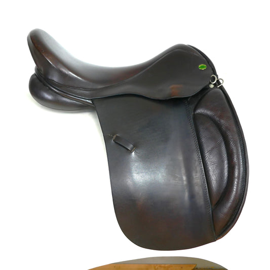 Silhouette VSD Saddle - 17.5" Medium-Wide Brown TB165