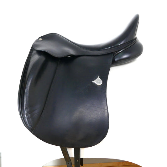 Bates Cair Innova Dressage Saddle - Size 1 Adjustable Black (Standard Block) TD104