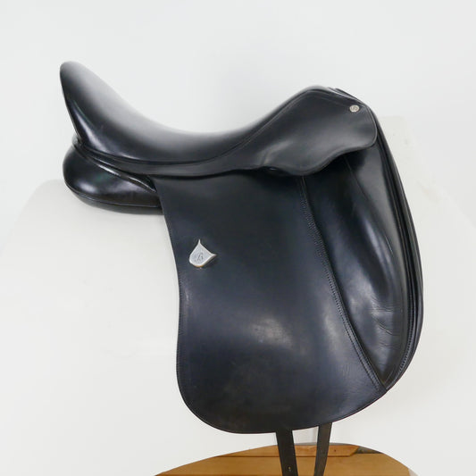 Bates Cair Innova Dressage Saddle - Size 1 Adjustable Black (Standard Block) TD104