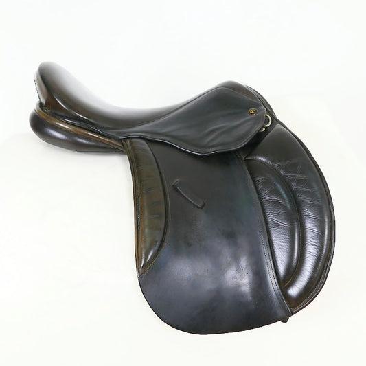 Pony, Cob & Horse Show/WHP Saddle - 16" XW Brown TE27