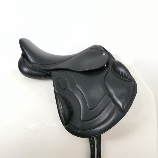 Premier Equine Bordeaux Cross Country Saddle - 16.5" Adjustable Black TF125