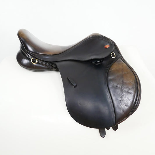 Kent & Masters PC GP Saddle (PO) - 15.5" Adjustable Brown TA71