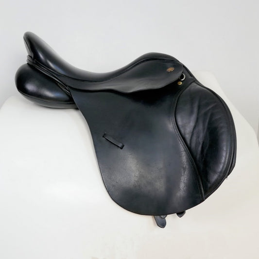 Kent & Masters High Wither GP Saddle (HWGP) - 17" Adjustable Black TB179