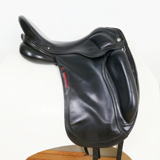 Albion Platinum Revelation SLK Dressage Saddle - 17.5" Medium (T) Black TD120