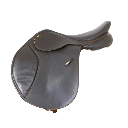 Wintec 500 Cair Close Contact Jumping Saddle - 17" Adjustable Brown TF152