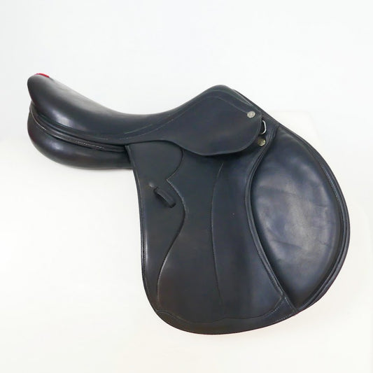 Equipe Synergy Special Jumping Saddle - 17" Medium Black TF163