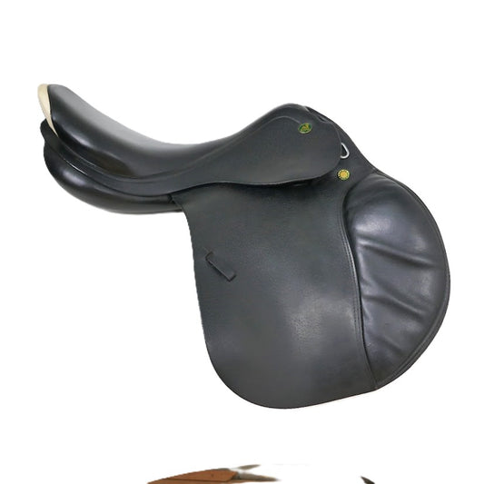 Prestige Appaloosa Professional IS/A Jumping Saddle - 17" 32 Black TF176