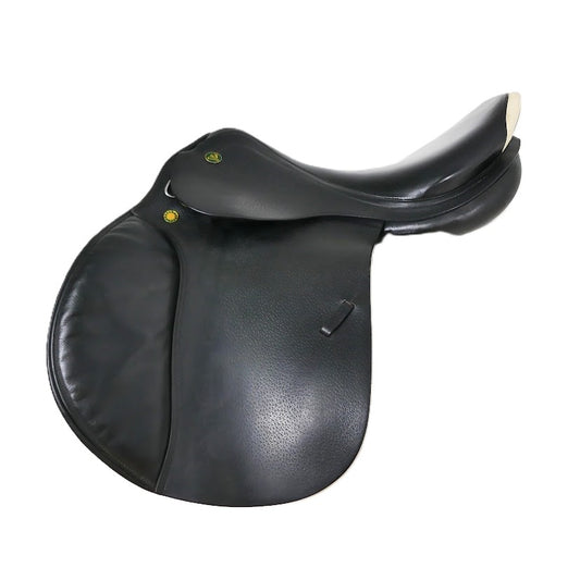 Prestige Appaloosa Professional IS/A Jumping Saddle - 17" 32 Black TF176