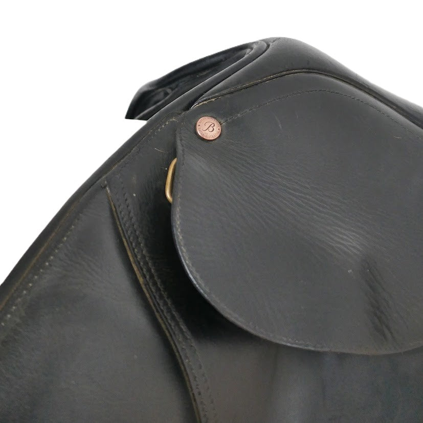 Bates Cair Caprilli Close Contact Jumping Saddle - 17" Adjustable Black TF177