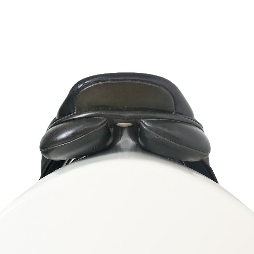 Bates Cair Caprilli Close Contact Jumping Saddle - 17" Adjustable Black TF177