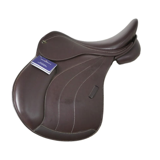 Premier Equine Harlington GP Saddle - 17.5" Adjustable Brown TB240