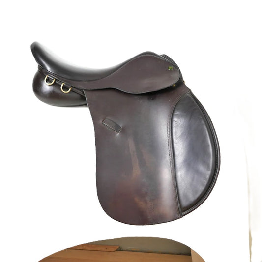 Ideal VSD Saddle - 17" Narrow-Medium Brown TB236