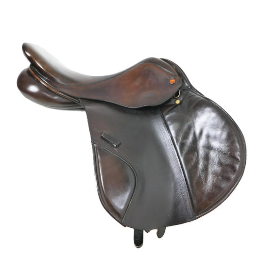 Albion MKI K2 Jumping Saddle - 16.5" Narrow-Medium Brown TF188