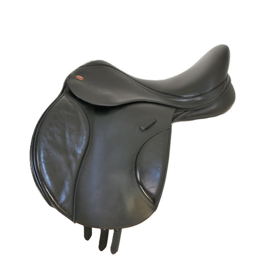 Kent & Masters Compact GP Saddle - 16.5" Adjustable Black (LGC) TA116