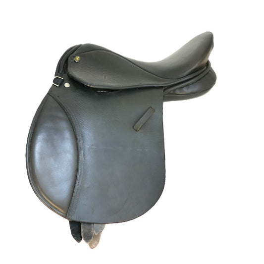 Minster Pony GP Saddle - 14" Medium-Wide Black TA122
