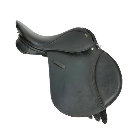 Minster Pony GP Saddle - 14" Medium-Wide Black TA122