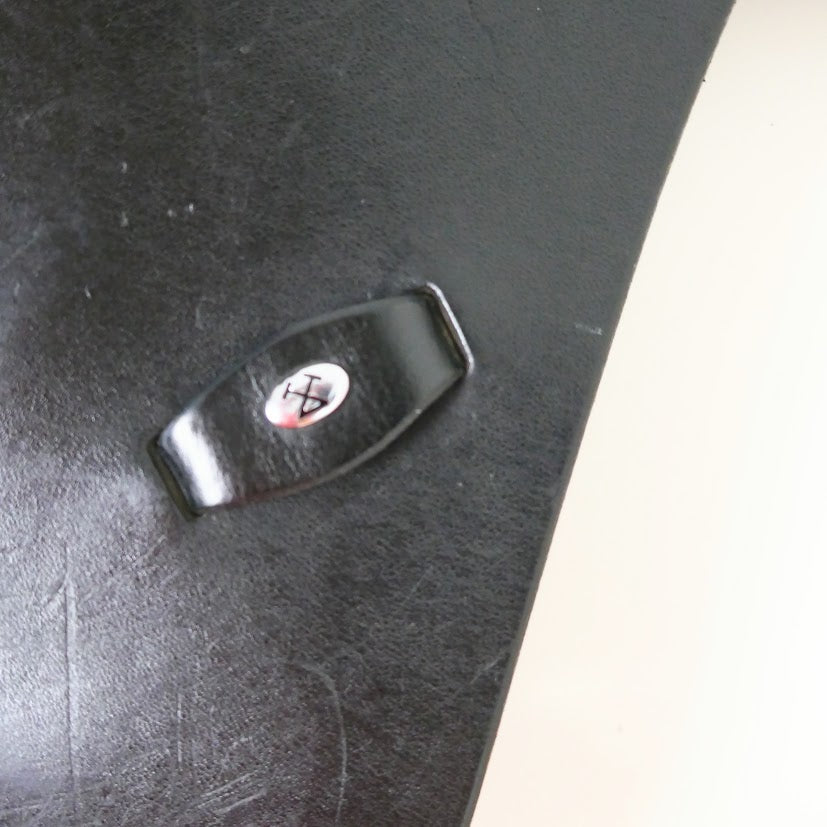 Ideal Technical & Traditional (T&T) Twinflap Jumping Saddle - 17" Adjustable Black TF195