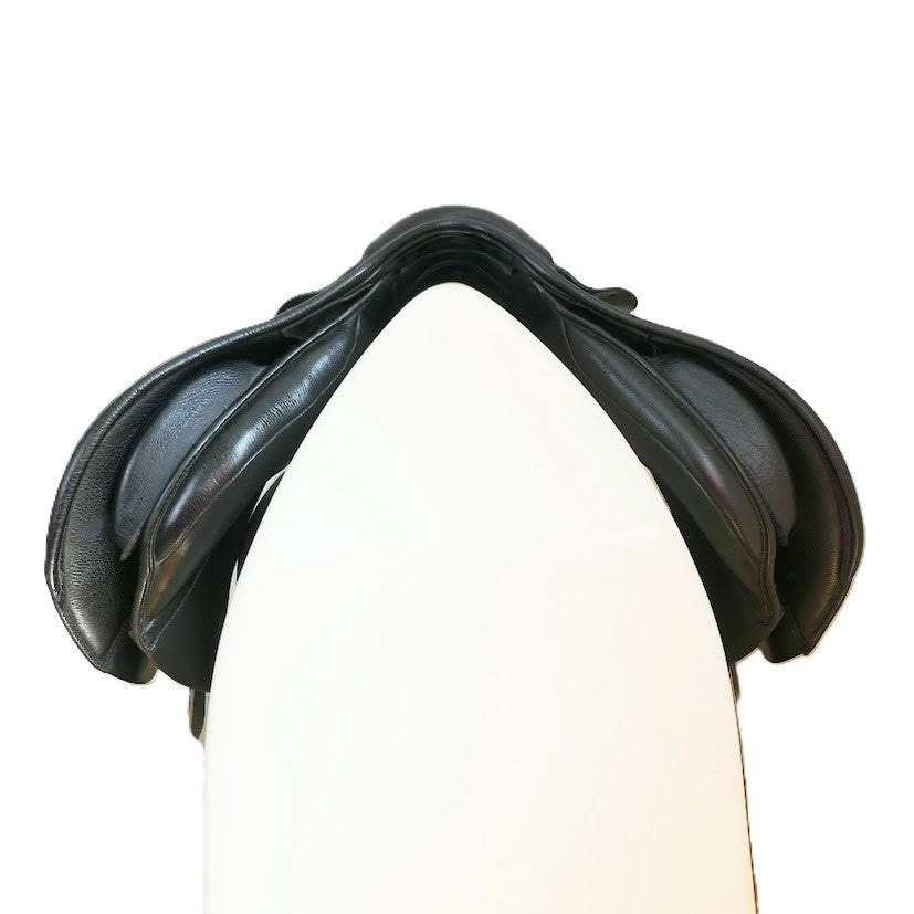 Kent & Masters Long Leg Pony Club GP Saddle - 16.5" Adjustable Black TA126