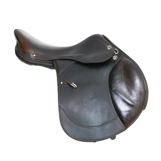 Prestige X-Meredith Jumping Saddle - 17" Medium (34) Brown TF202