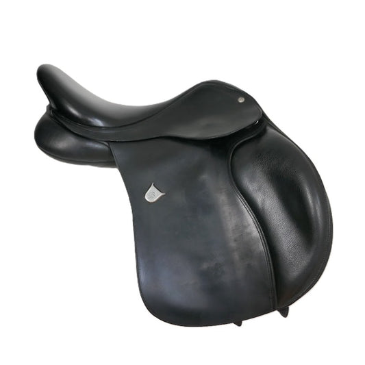 Bates Cair Caprilli SC All Purpose Saddle - 16.5" Adjustable Black TA127