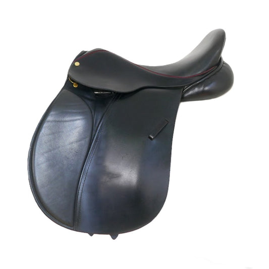 Jackie Roberts GP Saddle - 16.5" Wide Black TA129