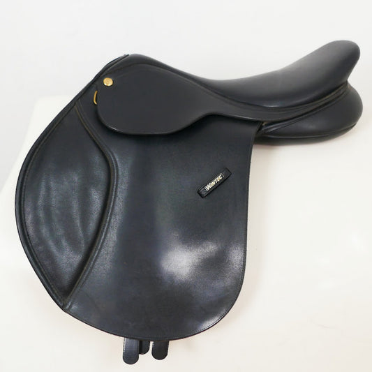 Wintec 500 Close Contact Jumping Saddle - 17" Adjustable Black TF77