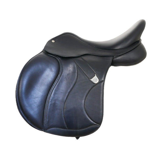 Bates Cair Luxe SC All Purpose Saddle - 17" Adjustable Black TB274