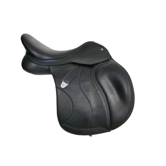 Bates Cair Luxe SC All Purpose Saddle - 17" Adjustable Black TB274