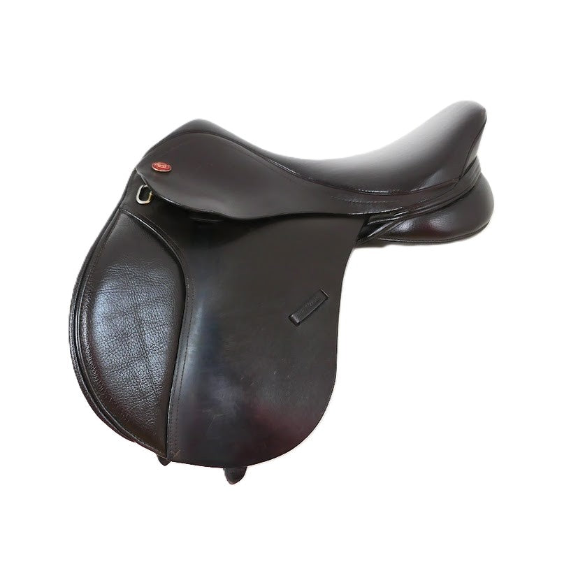 Kent & Masters Pony Club GP Saddle - 15.5" Adjustable Brown TA132