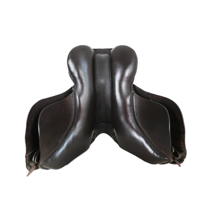 Kent & Masters Pony Club GP Saddle - 15.5" Adjustable Brown TA132