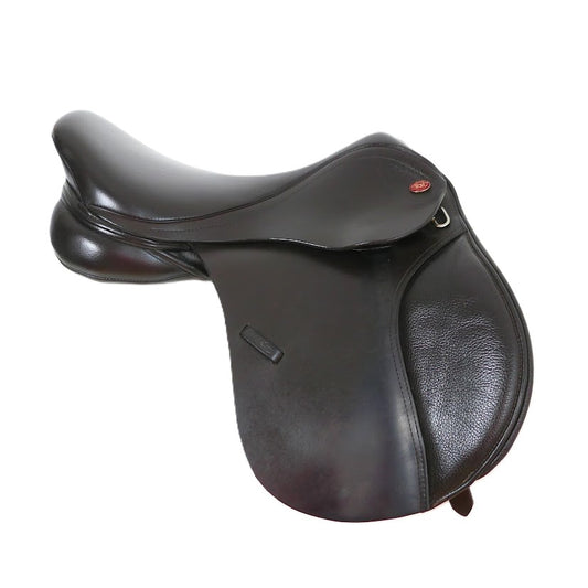 Kent & Masters Pony Club GP Saddle - 15.5" Adjustable Brown TA132