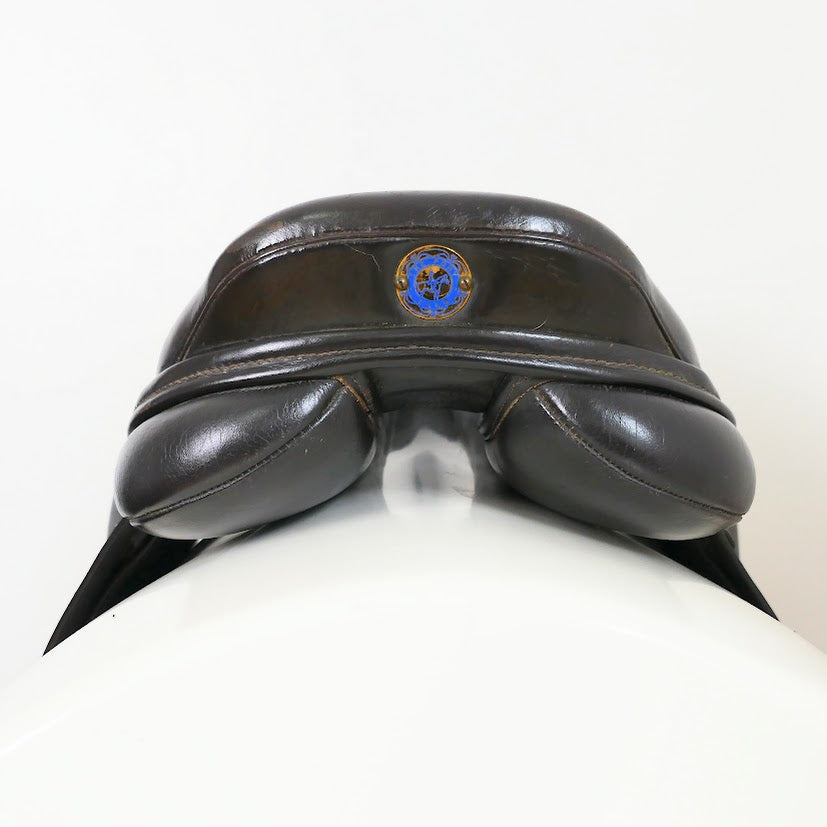 Kent & Masters Long Leg Pony Club GP Saddle - 16" Adjustable Brown TA133