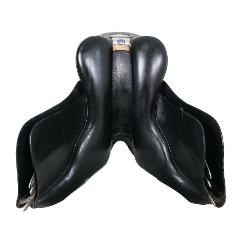 Bates Cair Caprilli All Purpose Saddle - 17" Adjustable Black TB280