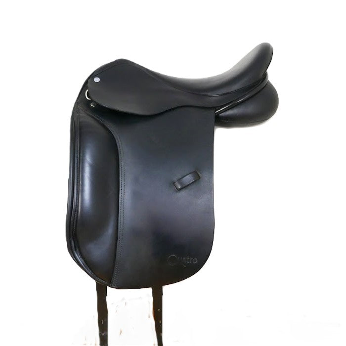 Quatro Dressage Saddle - 16.5" Medium Black TD159