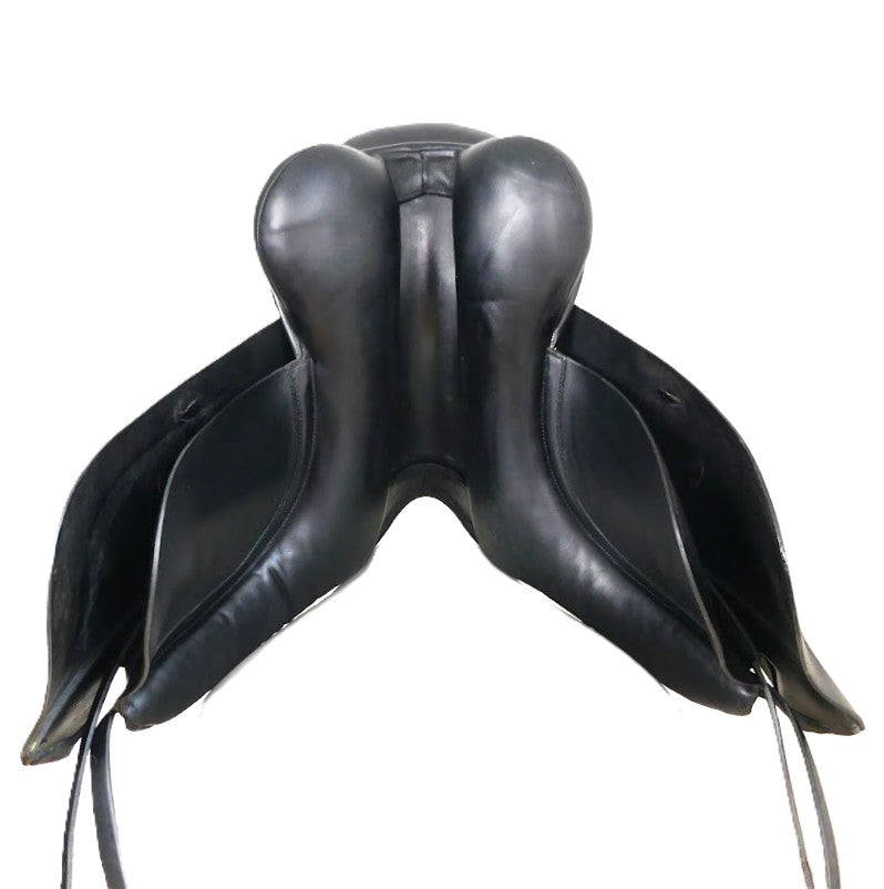 Quatro Dressage Saddle - 16.5" Medium Black TD159