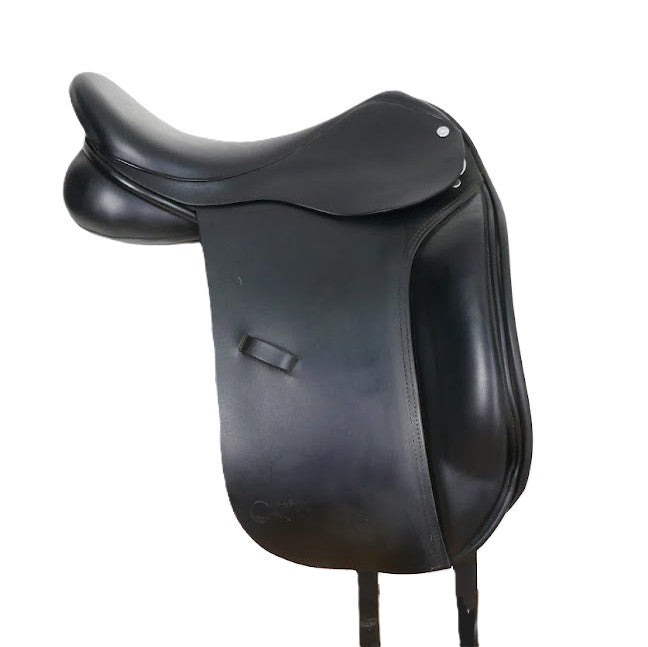 Quatro Dressage Saddle - 16.5" Medium Black TD159