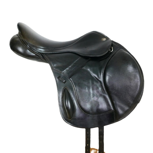 Fairfax Andrew Hoy Monoflap XC Saddle - 17.5" Adjustable Black TF205