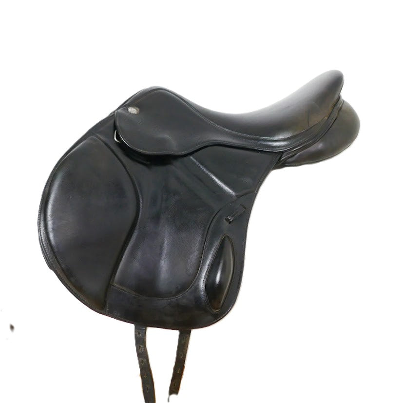 Fairfax Andrew Hoy Monoflap XC Saddle - 17.5" Adjustable Black TF205
