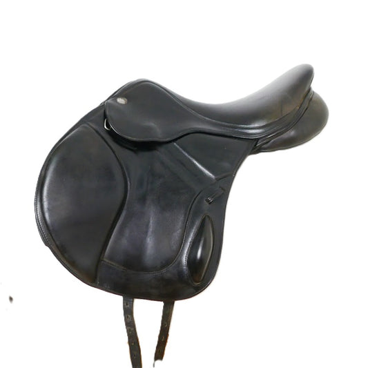 Fairfax Andrew Hoy Monoflap XC Saddle - 17.5" Adjustable Black TF205