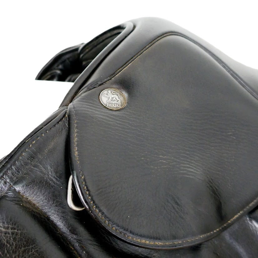 Fairfax Andrew Hoy Monoflap XC Saddle - 17.5" Adjustable Black TF205